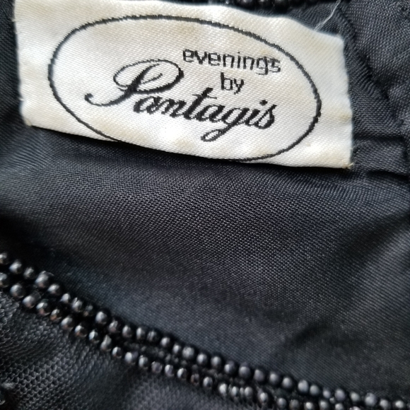 Vintage black sequin top - Picture 5 of 6